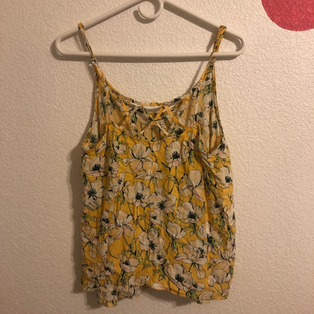 Floral tank top